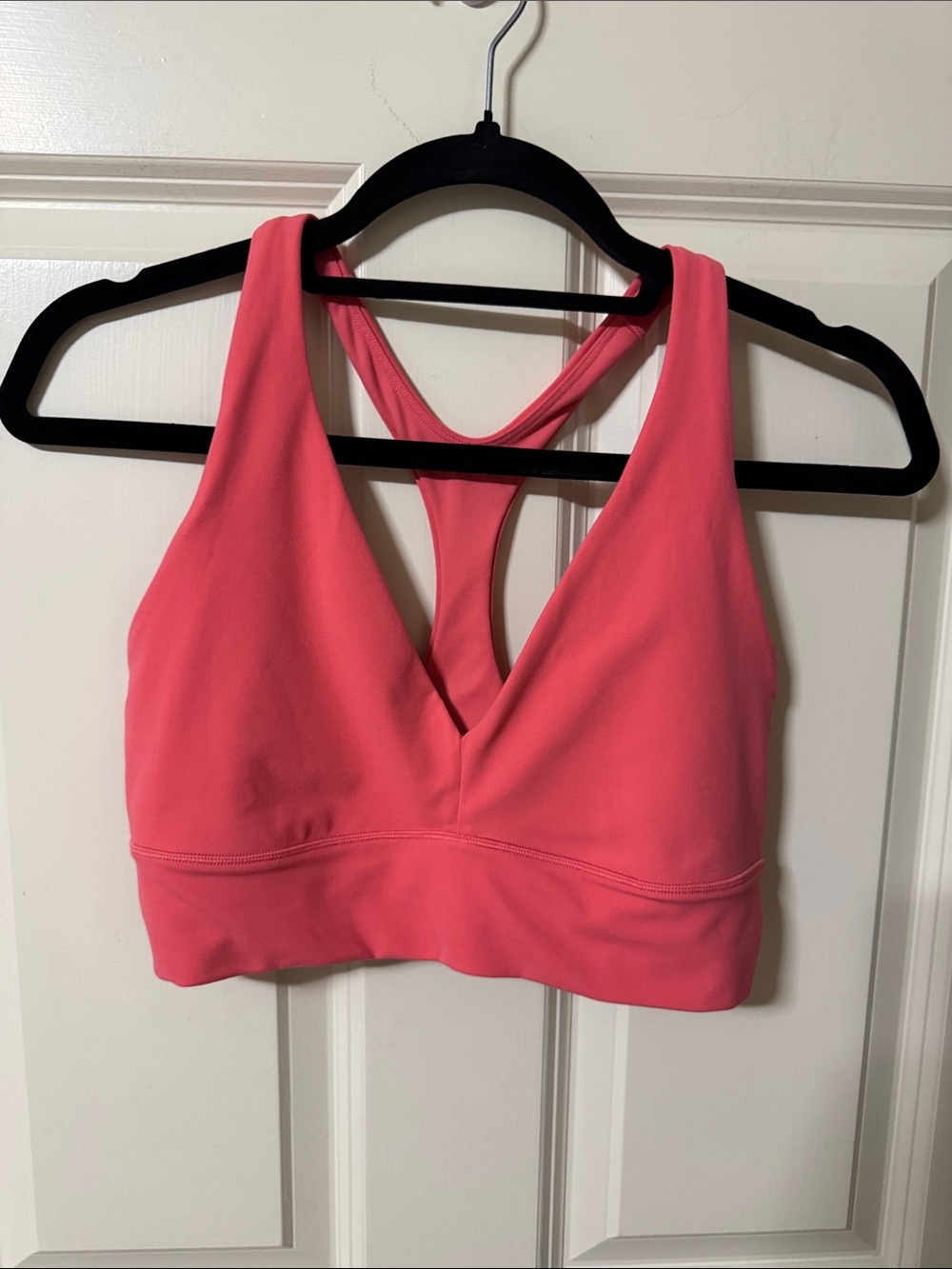 Women's Athleta Solace Sports Bra in Island Coral